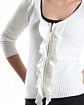 Wool Zip Up Top (Ivory)